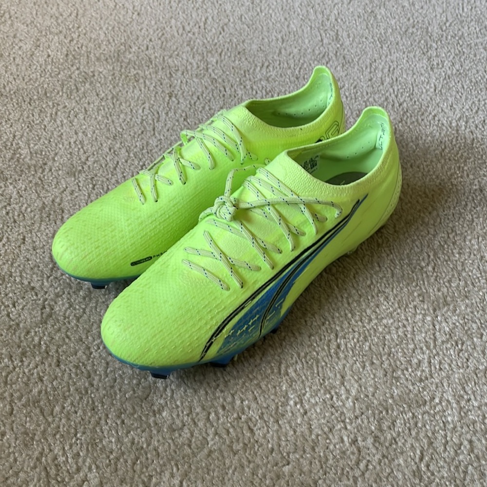 Puma Ultra Ultimate FG/AG - Fizzy Light-Parisian Night-Blue Glimmer - Picture 4 of 7
